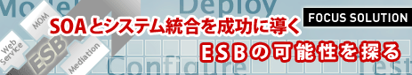SOA�ƃV�X�e�������𐬌��ɓ���ESB�̉\����T��