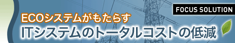 ECO�V�X�e���������炷IT�V�X�e���̃g�[�^���R�X�g�̒ጸ