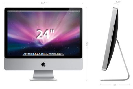 　Appleは米国時間3月3日、同社デスクトップ製品ラインアップを刷新した。ここでは新しくなった「iMac」「Mac Pro」「Mac mini」を画像で紹介する。

　24インチiMac。