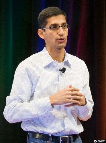 　Googleは米国時間9月2日、同社の新ブラウザ「Google Chrome」のローンチイベントを開催した。そこには多くの開発関係者らが参加した。カリフォルニア州マウンテンビューにある本社のステージ上がった技術者や幹部らを紹介する。

　製品マネジメント担当バイスプレジデントであるSundar Pichai氏がこの披露イベントを開始した。同氏は、Chromeに対するGoogleの壮大な野心として。「われわれのここでの目的は、ウェブプラットフォームを推進することにある」と述べた。つまり、Googleはインターネットをより強力なオンラインアプリケーションの基盤としたいということだ。