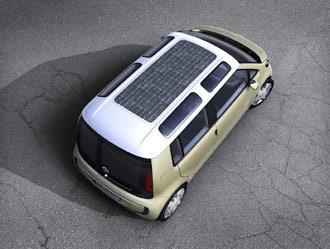 　Volkswagenは、2007年10月に開催された東京モーターショー2007で初披露した「space up! blue」を再び出展した。このコンセプトミニバンはバッテリと水素燃料で走行し、家庭用の電気コンセントから充電できる。電気だけでの走行でも1回の充電で約155マイル（約250km）まで走り、水素燃料を加えると走行距離は220マイル（約354km）まで伸びる。