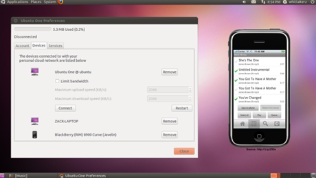 進化したUbuntu One：iPhoneやAndroid搭載携帯端末をサポート

　リリース候補版を見て書かれたLifehackerの記事では、Ubuntu Oneは進化を遂げているものの、iPhoneやAndroid搭載携帯端末に対するサポートはまだだとされていたが、現在では、iPhoneおよびAndroid搭載携帯端末を対象にした「Ubuntu One Mobile」サービスが月額3.99ドルで利用可能となっている。