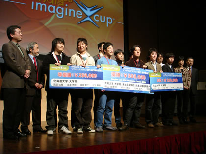 　準優勝には「八百万神 in Pocket」のHOKUDAI TEAM-B、3位には「Dr.マペット」のNISEが選ばれ、それぞれに賞金が贈られた。