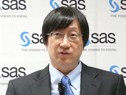 SAS Institute Japan代表取締役社長兼北アジア地域統括責任者の吉田仁志氏