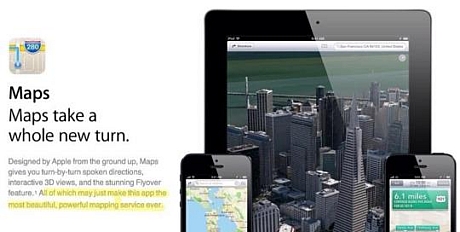 　Appleは先日の製品リリース時に、同社の製品は最高で強力なものだと誇ったが、Cook氏は前言を撤回して、「iOS 6」の「Maps」の欠陥について謝罪し、同社のMapsアプリを「これまでで最も強力な地図サービス」だとした主張を取り消した。