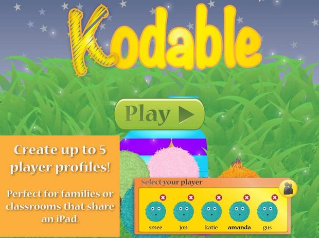 プログラミングの概念を教えるアプリ、Kodable

　Kodableは、子供がプログラミング言語の基本概念を学べるように作られたアプリだ。このゲームでは、毛玉のような友好的なエイリアンが、母星を旅する。 