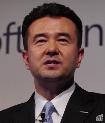 日本マイクロソフトの執行役で、Dynamicsビジネス本部長の日隈寛和氏