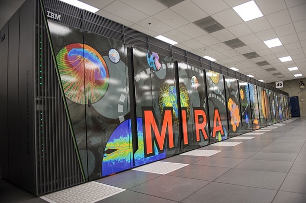 「Mira」

　イリノイ州のアルゴンヌ国立研究所に設置されているMiraもIBMのBlueGeneスーパーコンピュータだ。Miraは部分的に米エネルギー省の支援を受けている。