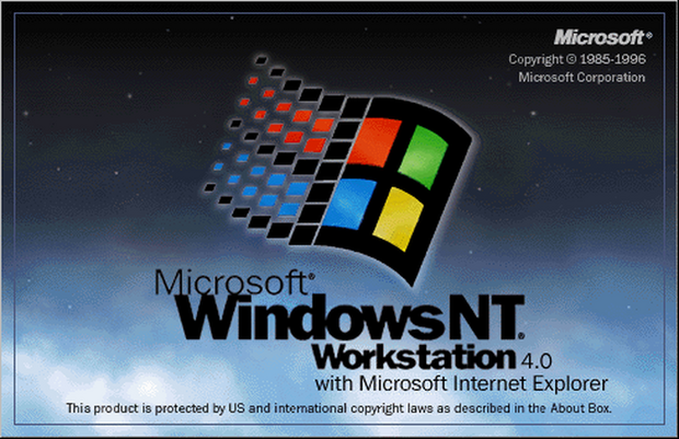 Windows NT Workstation 4.0

　「Windows NT Workstation 4.0」は1996年8月24日にリリース。