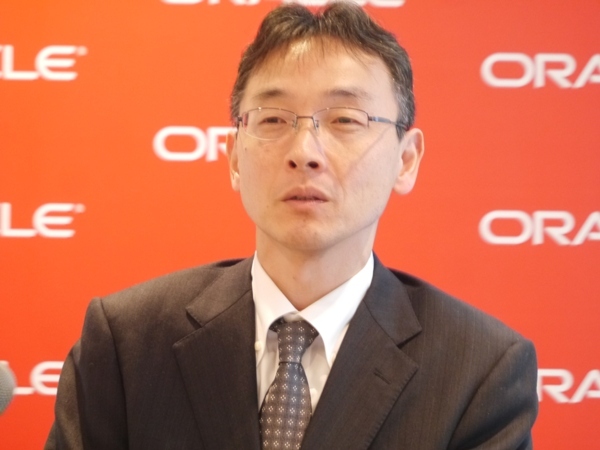 日本オラクル クラウド・テクノロジー事業統括Fusion Middleware事業本部副事業本部長の古手川忠久氏