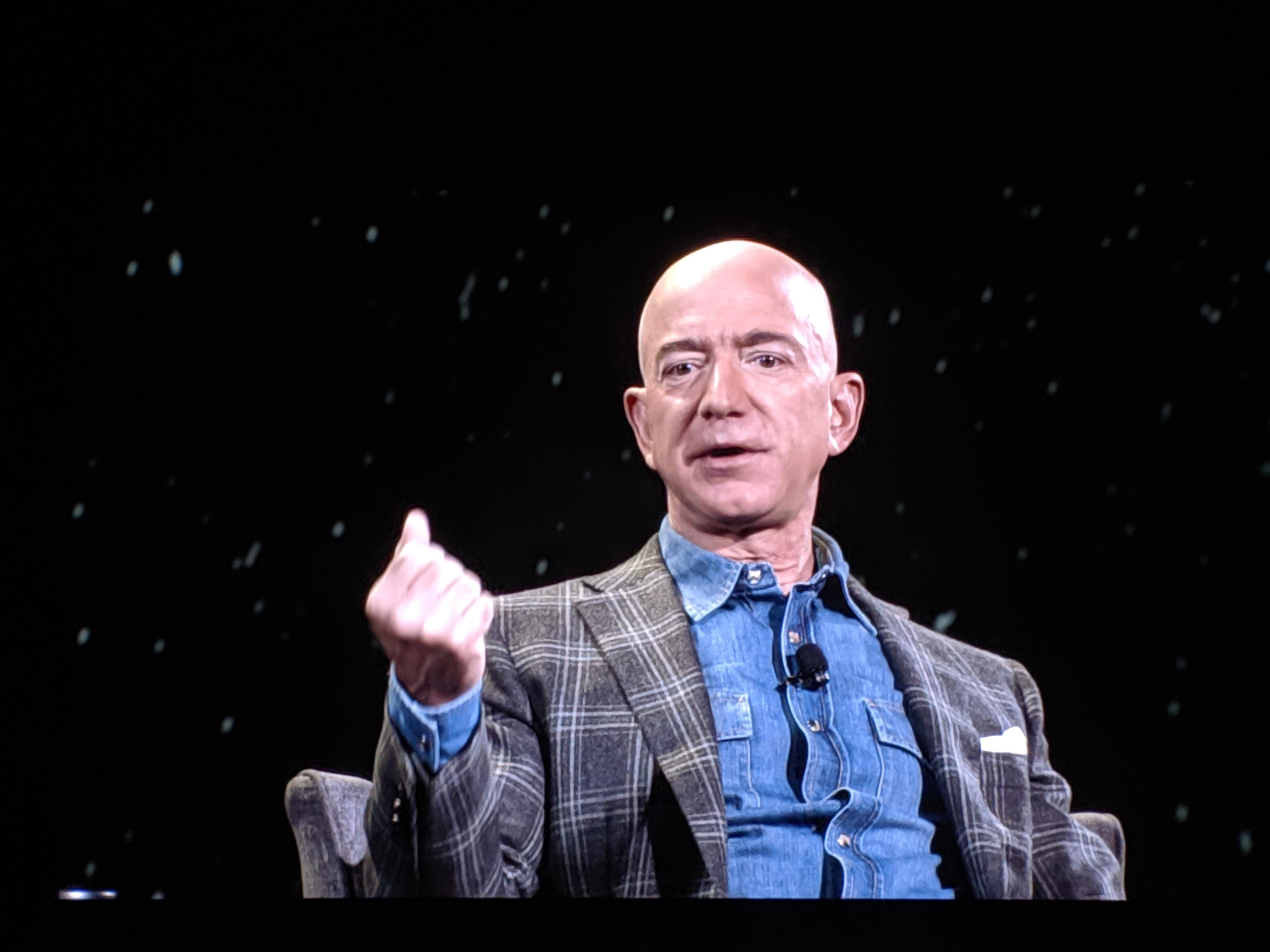 Amazonの最高経営責任者（CEO）Jeff Bezos氏