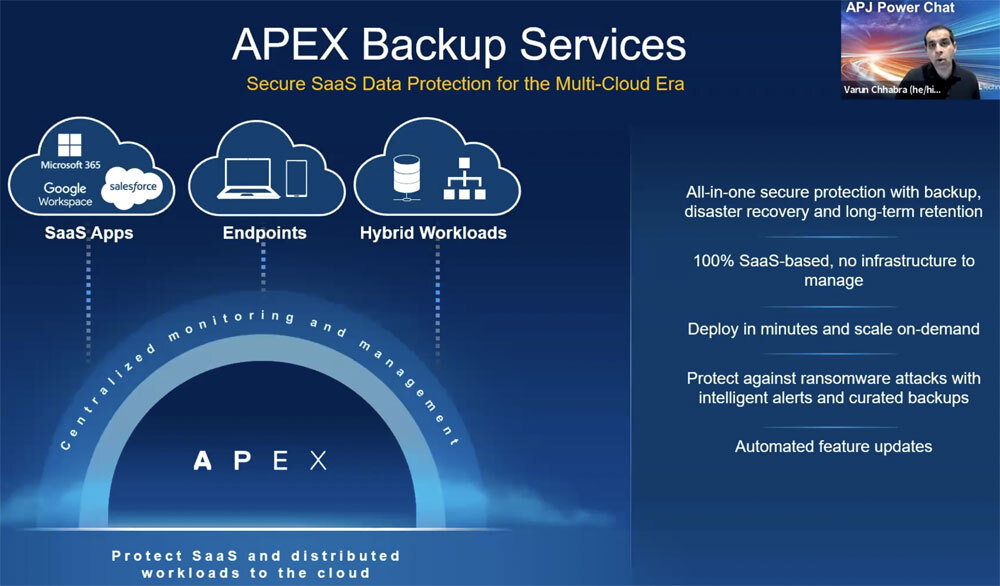 「APEX Backup Services」
