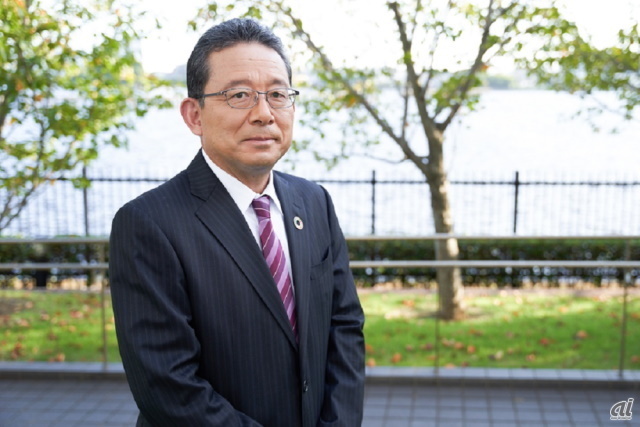 NECソリューションイノベータ 代表取締役社長の杉山清氏