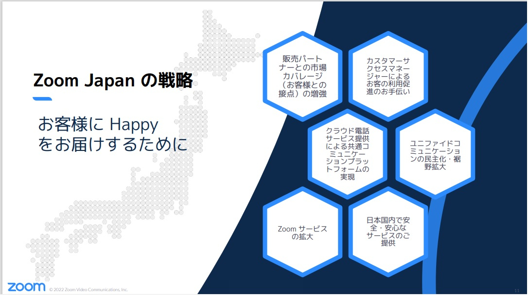 図2：ZVC Japanの今後の重点戦略（出典：ZVC Japan）