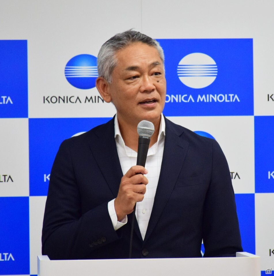 コニカミノルタジャパン 執行役員 マーケティングサービス事業部長 栗山秀樹氏