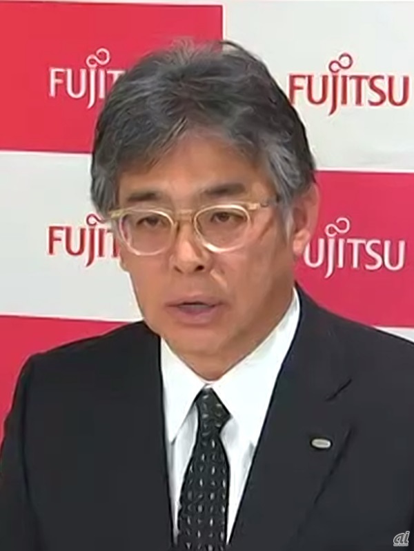 写真1：富士通 代表取締役社長CEOの時田隆仁氏