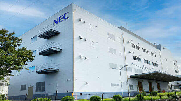 NECプラットフォームズ掛川事業所の新工場（同社提供、以下同じ）