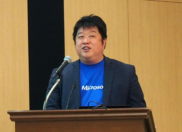 日本マイクロソフト 執行役員 常務 クラウド＆AIソリューション事業本部長の岡嵜禎氏