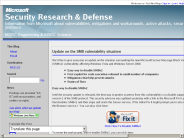 Security Research & Defense ： Update on the SMB vulnerability situation