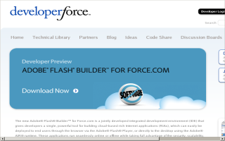Adobe Flash Builder for Force.com | Developer Force