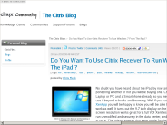 Do You Want To Use Citrix Receiver To Run Windows 7 From The iPad ? ? ocb - Citrix Community