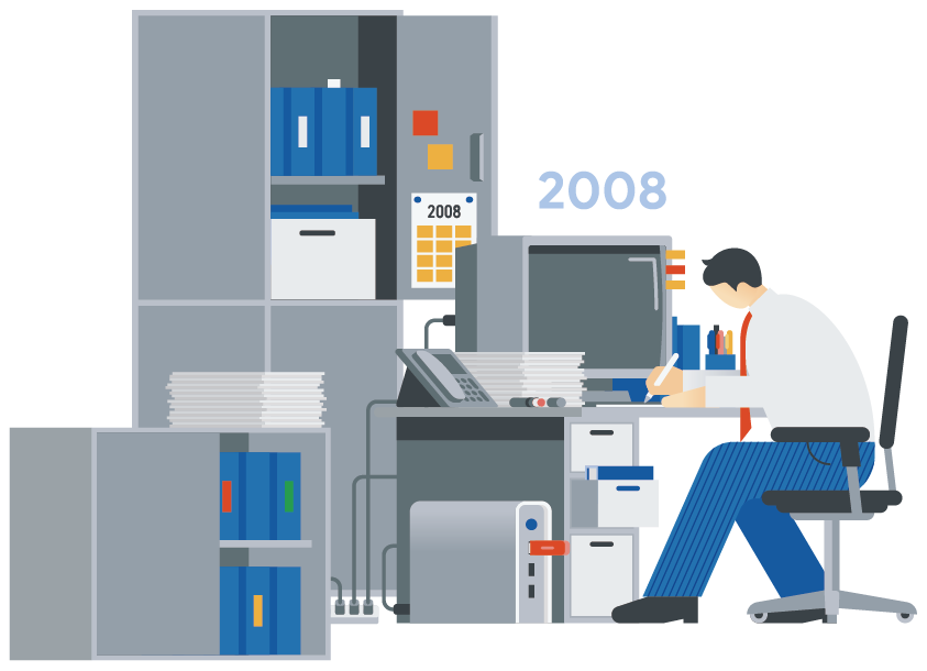 2008年のイメージイラスト