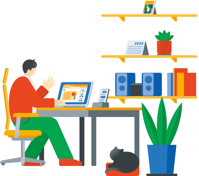 2025年のイメージイラスト