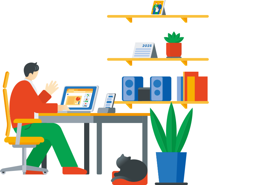 2025年のイメージイラスト