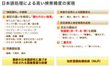 ATOKや一太郎で培われた日本語処理の技術が最大限に発揮されているのもConceptBaseの特長だ。