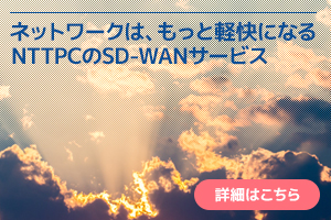 NTTPCのSD-WANサービス