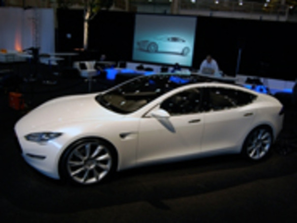 Laan Tether Kom langs om het te weten フォトレポート：Tesla Motors、セダン型電気自動車「Model S」を披露 - ZDNet Japan