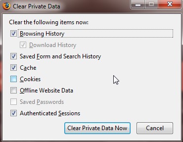 　Firefox 3.5では、ブラウジング足跡の取捨選択を、ユーザーがこれまで以上に管理することができる。Clear Private Dataオプションから変更となった「Clear Recent History」オプションで、ユーザーは保存されたブラウジング足跡の種類から選択削除できるだけでなく、ページの訪問時間やクッキーのアクセス時間、フォームの使用時間から決めることもできる。