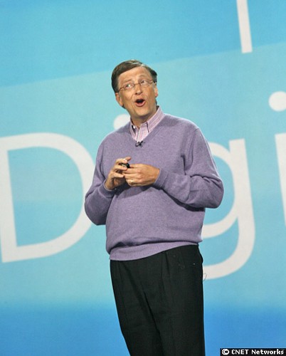 　ラスベガス発--Microsoft会長であるBill Gates氏が米国時間1月6日午後、Consumer Electronics Show（CES）で基調講演を行った。今回は、同氏がCESで行う最後の基調講演となる予定である。Microsoftにおける同氏の仕事は、2008年中にパートタイムになることが計画されている。
