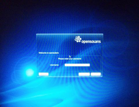 OpenSolaris 2008.5リリースのネットワーク表示
　ネットワークを表示させるのは、Ubuntuと同じくらい簡単だ。