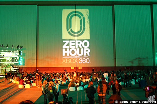 2005年11月20日と21日に開催されたXbox 360のお披露目パーティー「ZERO HOUR」