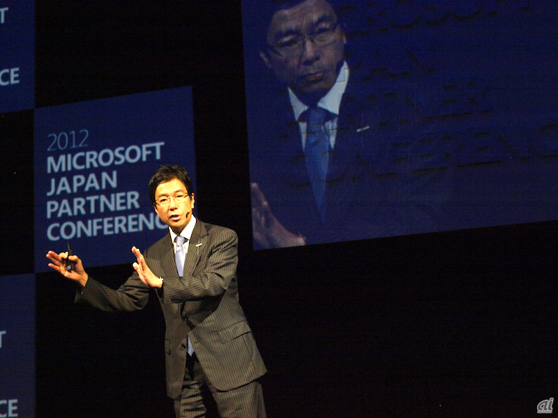 「Windowsを再創造する」と語る樋口社長