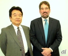 米Pegasystemsのトレフラー創業CEOと日本法人の田上社長