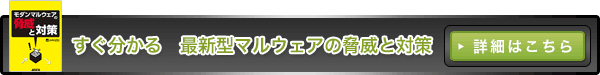 すぐ分かる　最新型マルウェアの脅威と対策