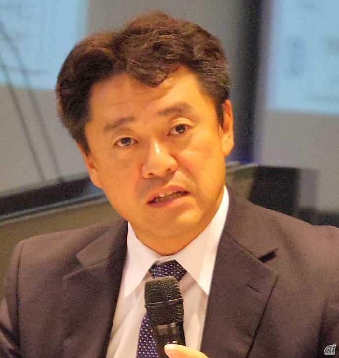 日本HPのサーバ＆ネットワーク製品統括本部の統括本部長を務める橘一徳氏
