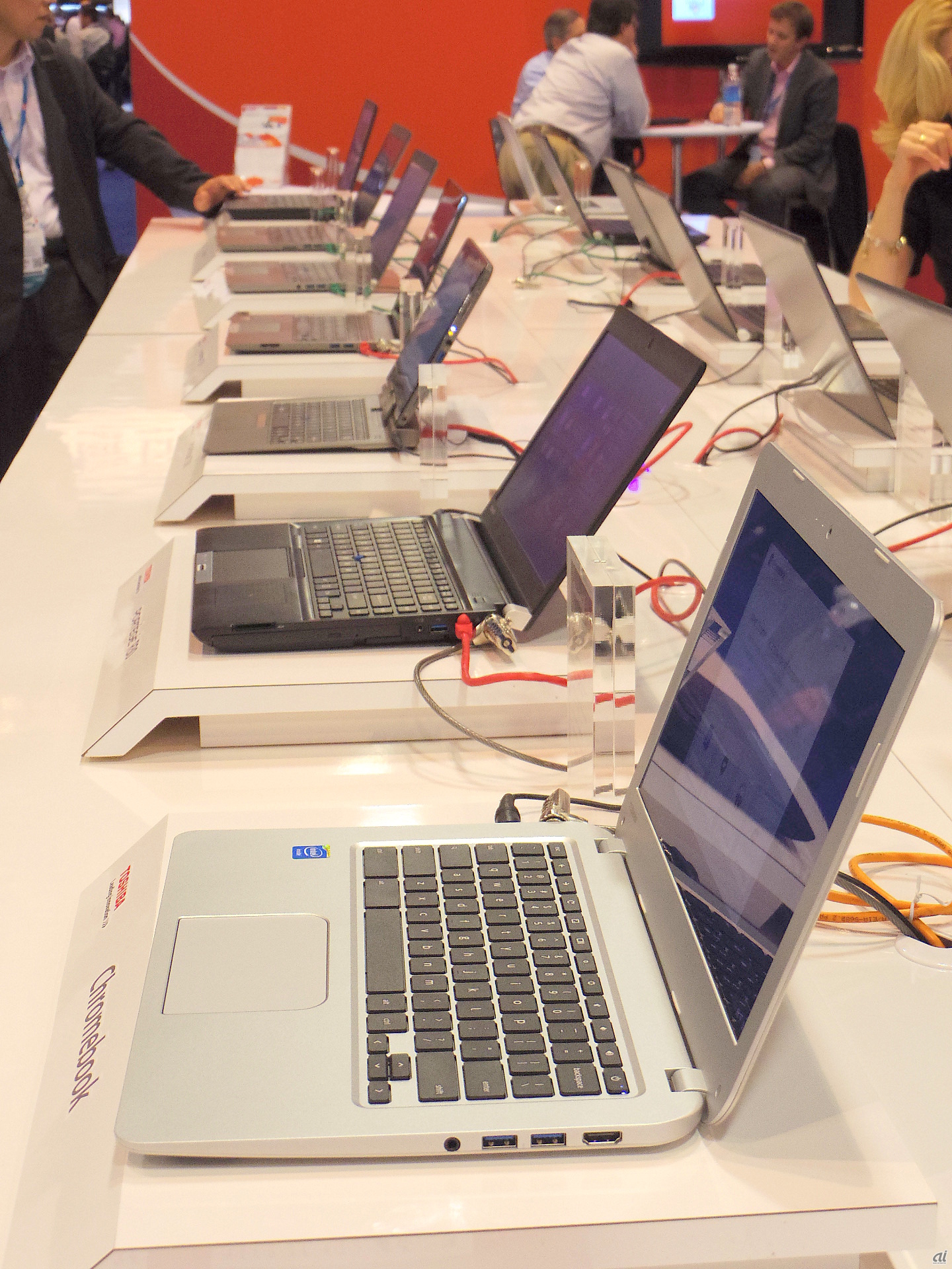 IBM　Pulse 2014の展示会では珍しくPCが出品されていた東芝のブース