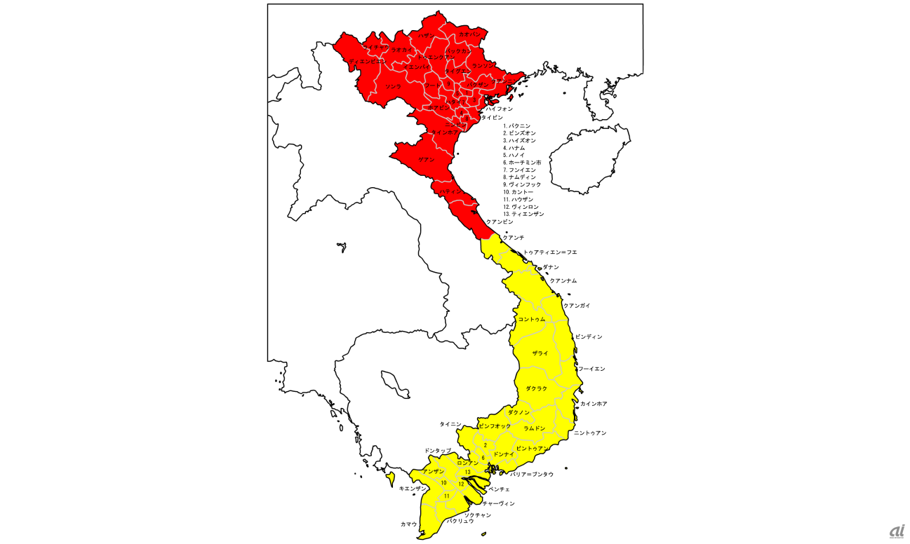 ベトナムでのビジネスに必須 南北の気候と気質を徹底解説 Page 4 Zdnet Japan