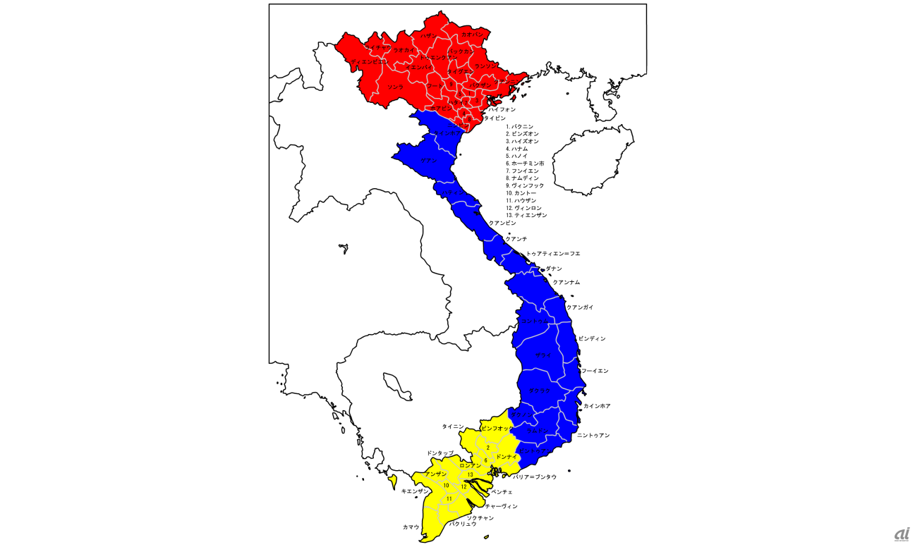 ベトナムでのビジネスに必須 南北の気候と気質を徹底解説 Page 4 Zdnet Japan