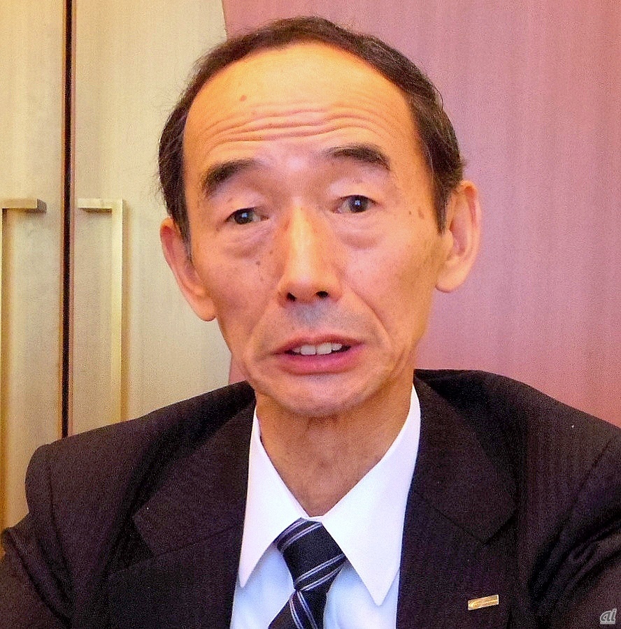 NTTコミュニケーションズの代表取締役社長、有馬彰氏