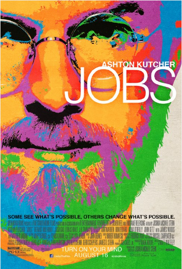 スティーブ・ジョブズ（2013年）

　映画批評サイトRotten Tomatoesによると、アシュトン・カッチャー演じるSteve Jobs氏の自伝映画に肯定的な意見は27％にとどまっている。すべてに寛容なSteve Wozniak氏でさえもこの映画に失望していた。