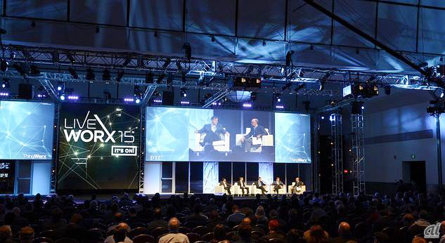 「LiveWorx 2015」では、パートナー企業や有識者によるパネルディスカッションが複数開かれた