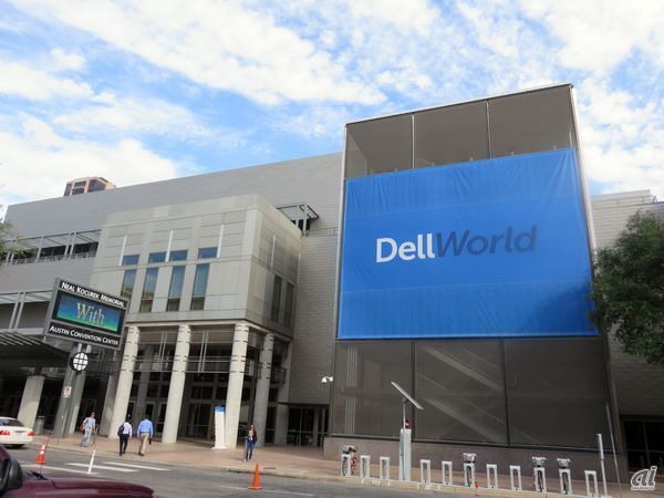 Dell Worldは今年で5回目。会場のAustin Convention Centerには、過去最高の7000人が集まった。来年のDell Worldは、EMC買収完了の場となるのかもしれない。