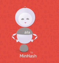 Salesforceが買収した新興企業MinHashの企業ロゴ