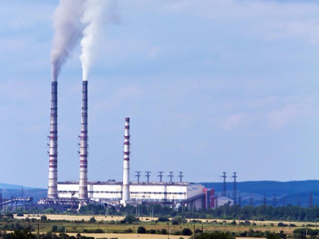 ウクライナのBurshtyn TES発電所