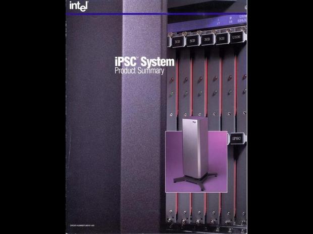 10. iPSC/1（1985年）

　Intelは1985年に、複数の286プロセッサを使用して、同社の初めてのスーパーコンピュータである「iPSC/1」を作った。後継機種として、「iPSC/2」も作られた。