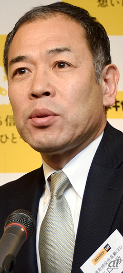 日本キャタピラー 会長兼CEO 矢口教氏